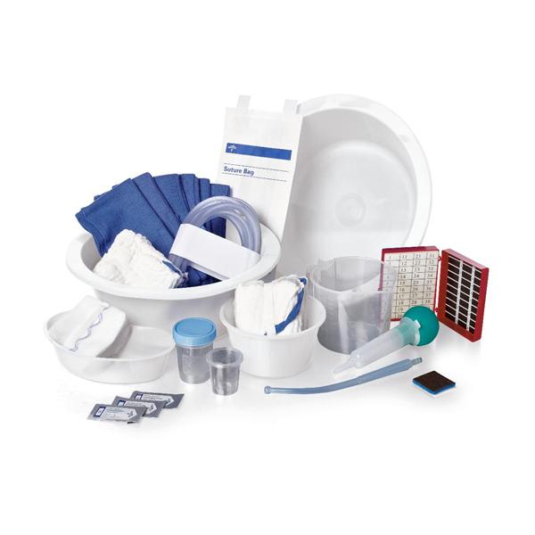 Tray Surgical Double Basin Plus I Plus With 32oz Bowl/Syringe LF 4/Ca